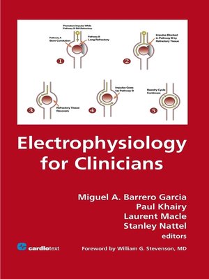 cover image of Electrophysiology for Clinicians